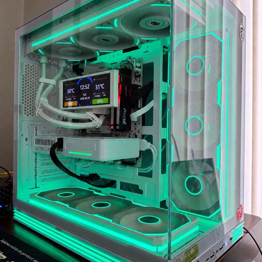 Игровой ПК: Ryzen 5 7500F, RTX 5060, 32GB RAM