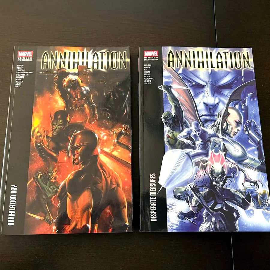 Комиксы Marvel Annihilation, 2 тома на английском