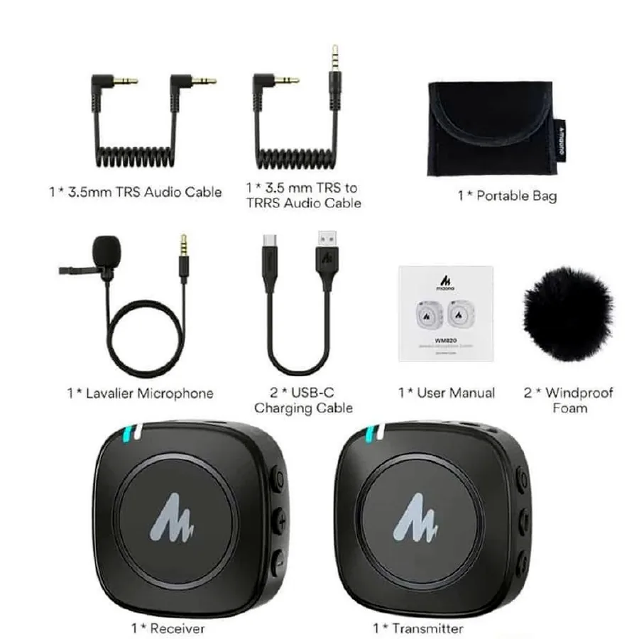 Микрофон Maono WM820-A1, использовался один раз
