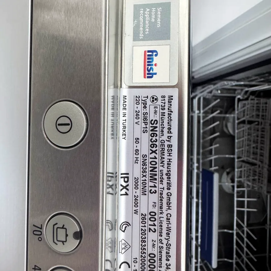 Посудомоечная машина Siemens SN636X10NM iQ300