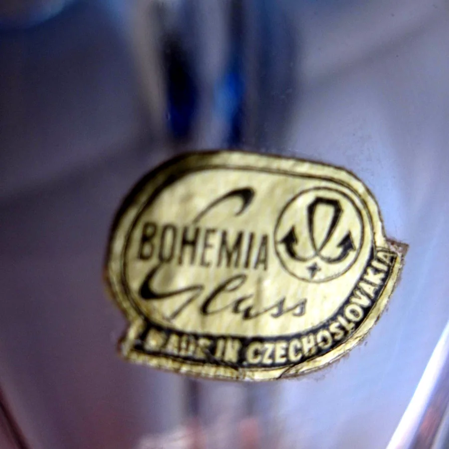 Ваза хрусталь, Чехословакия