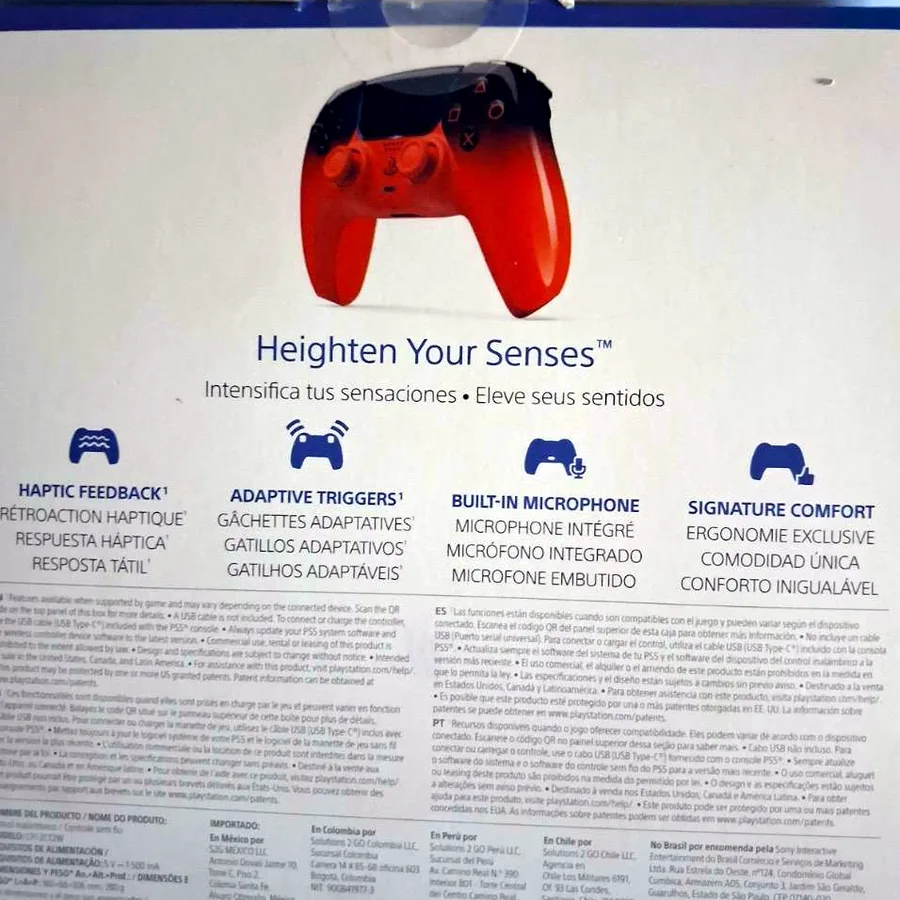 Sony PlayStation 5 DualSense Wireless Controller Techno Red