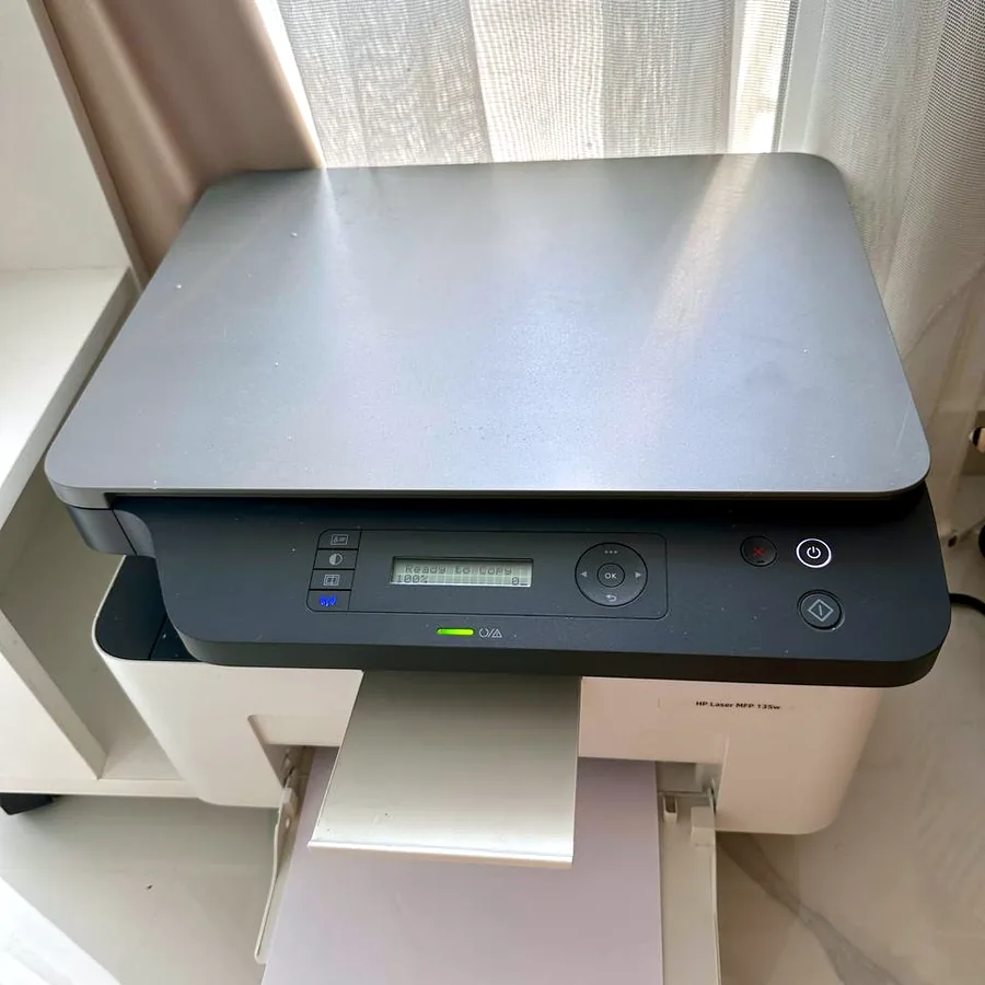 HP Laser MFP 135w, лазерное МФУ, два картриджа