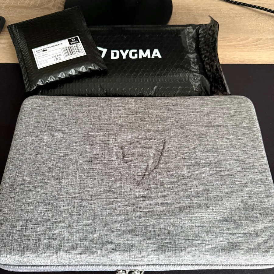 Клавиатура Dygma Defy Silver, беспроводная