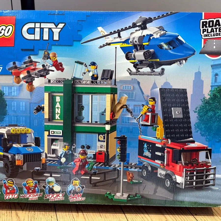 Набор Lego City 7+, собран один раз