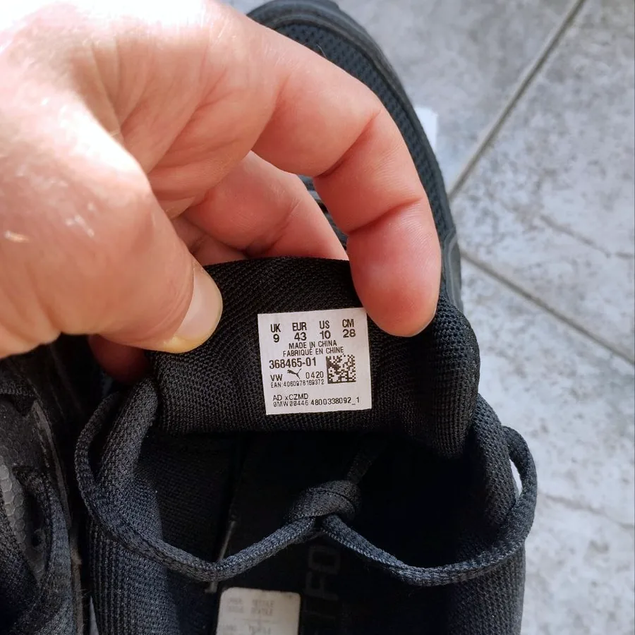 Кроссовки Puma Axis Black, отличное состояние