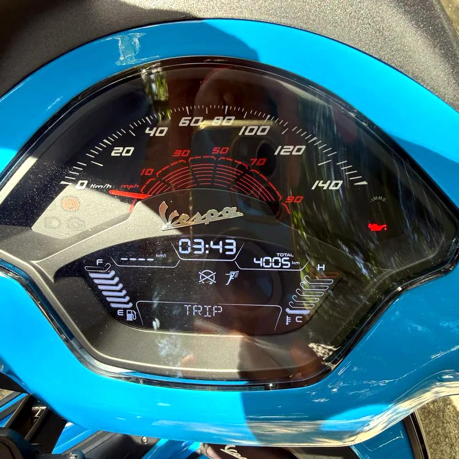 Vespa Sprint ABS 2024, голубой, пробег 4000 км
