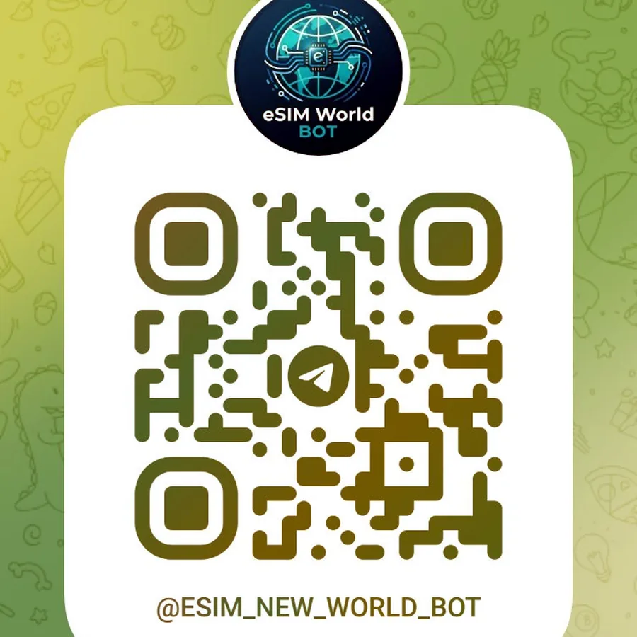 eSIM World Bot — дешёвые eSIM для всех