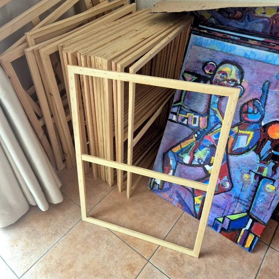 Деревянные подрамники для картин 80x60, 50 шт