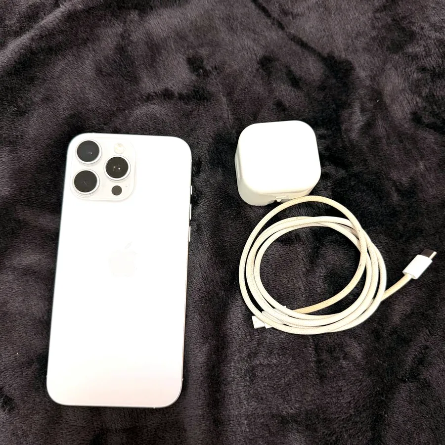 iPhone 16 Pro Max 256 GB, белый, 93% батареи