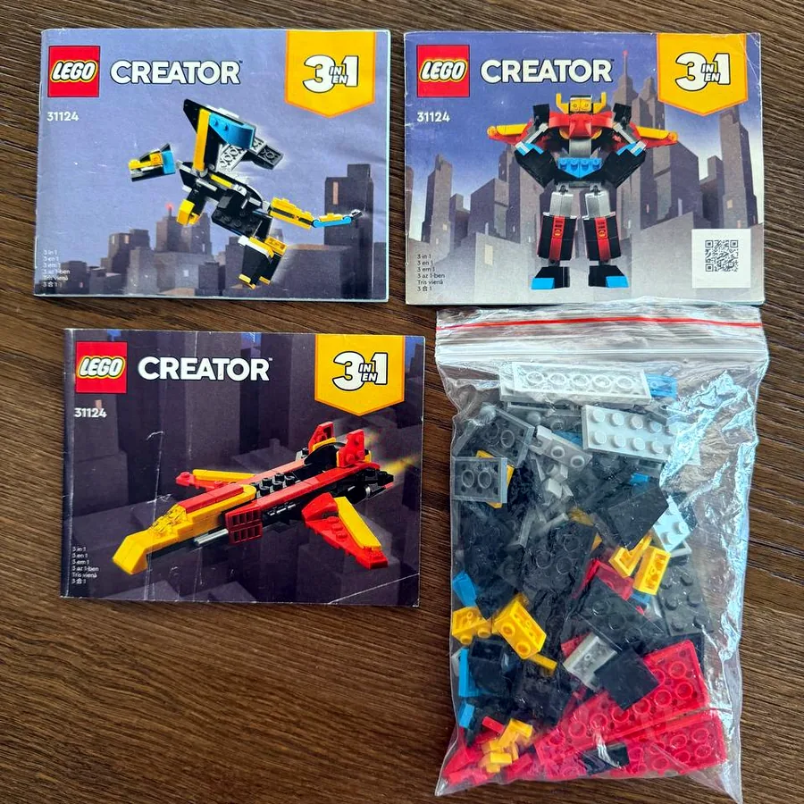 Lego Creator 6+, собран один раз
