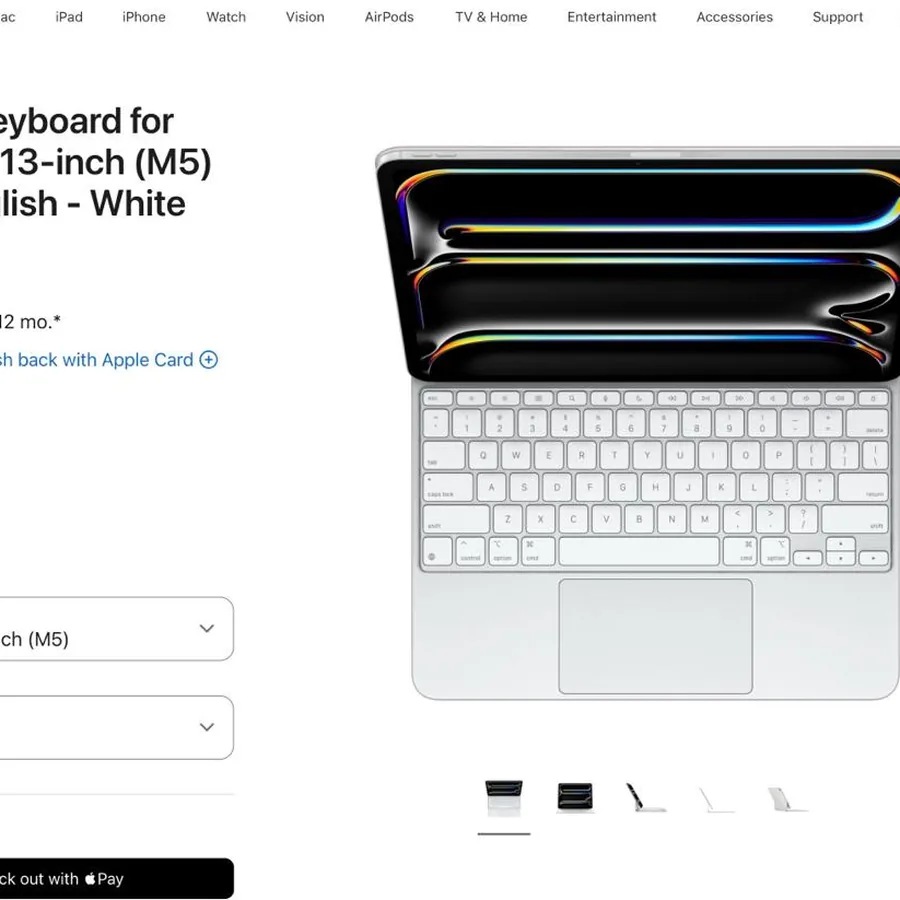 Apple iPad Pro M4 13 дюймов 256GB с Magic Keyboard