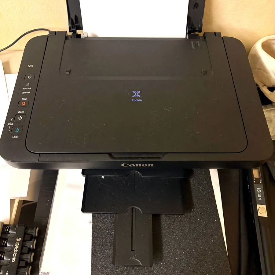Принтер Canon PIXMA E410, рабочий