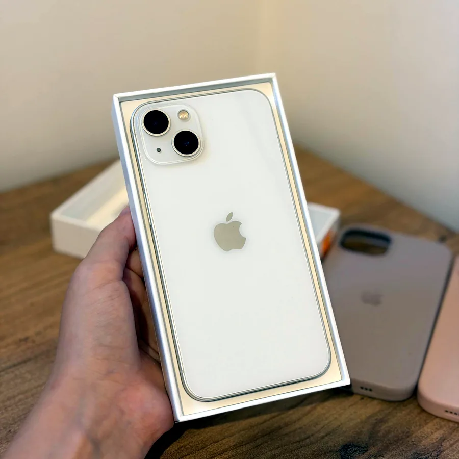 iPhone 13 White 128GB, идеальное состояние