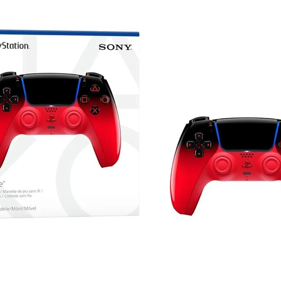 Sony PlayStation 5 DualSense Wireless Controller Techno Red