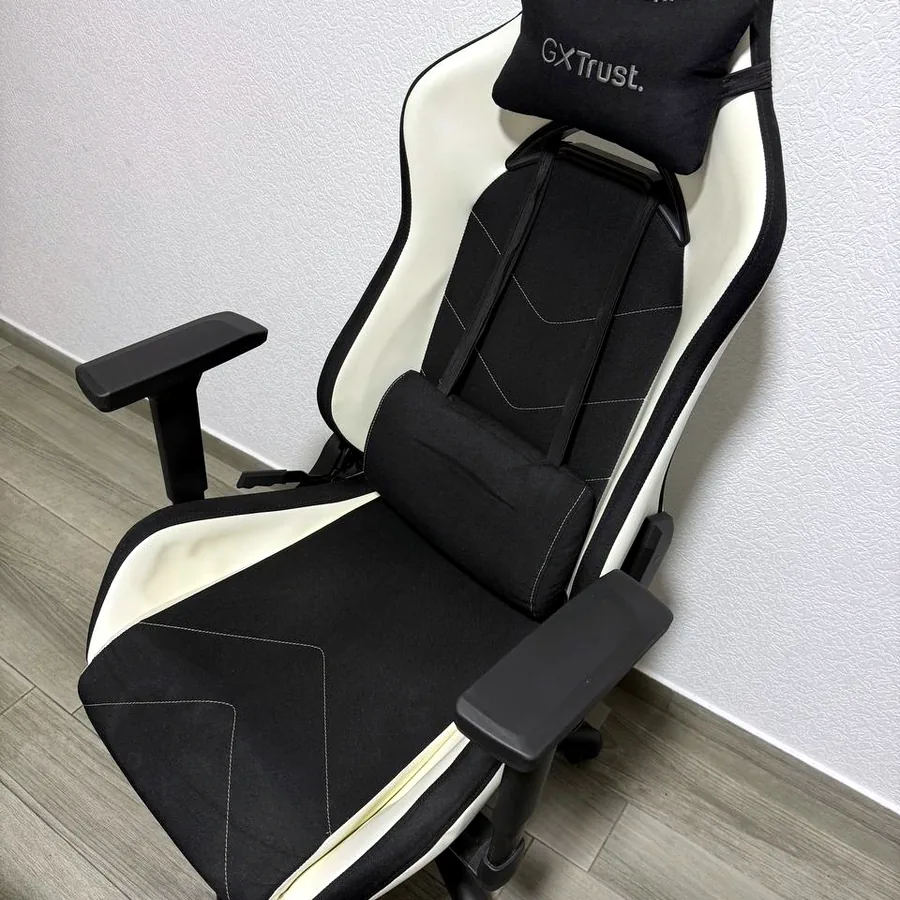 Игровое кресло GX Trust GXT 714W, тканевое
