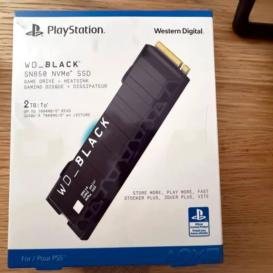 WD_BLACK SN850 NVMe SSD 2 TB, почти новый