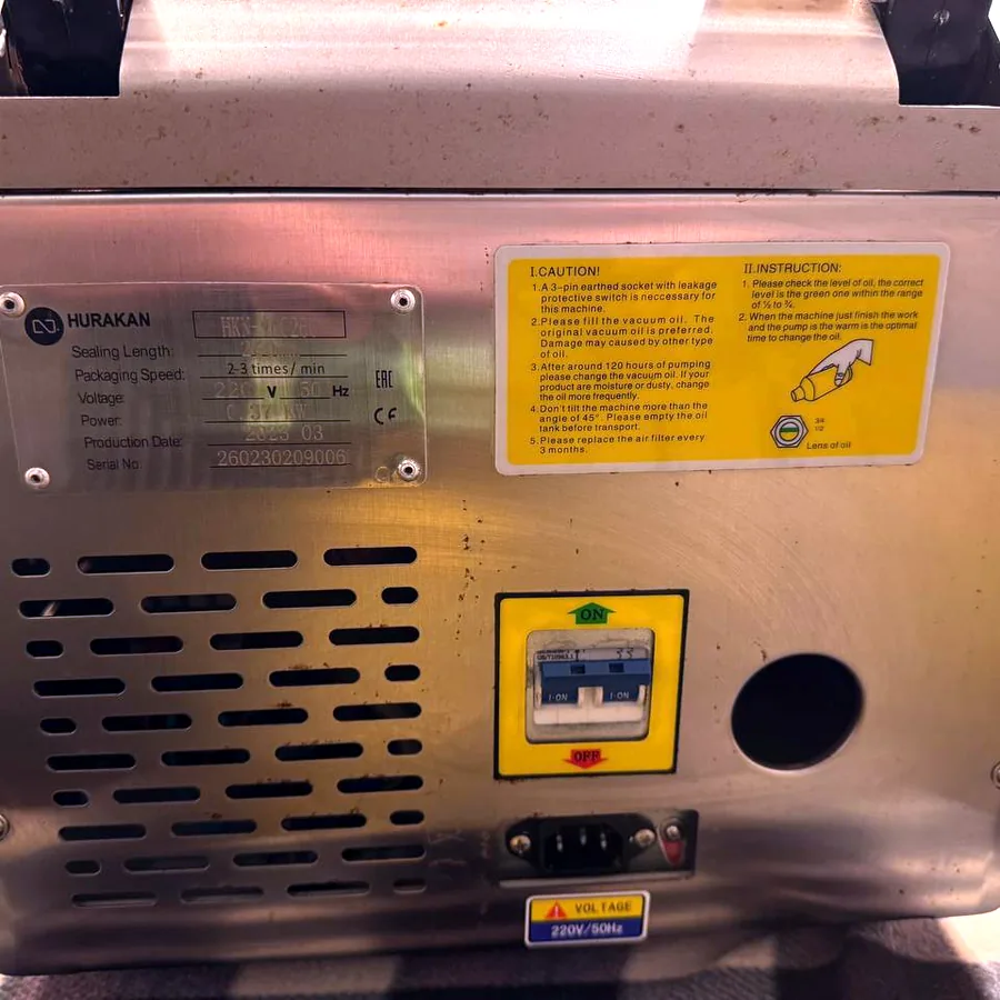 Вакуумный упаковщик HURAKAN HKN-VAC260