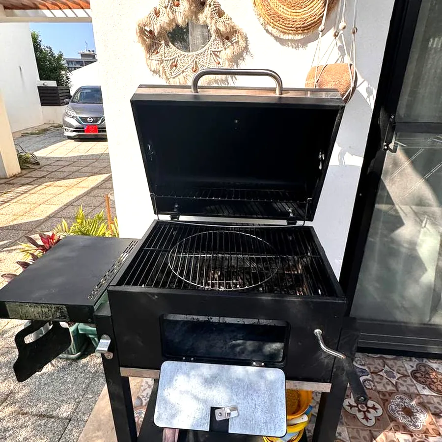 Угольный BBQ-гриль для дома и террасы
