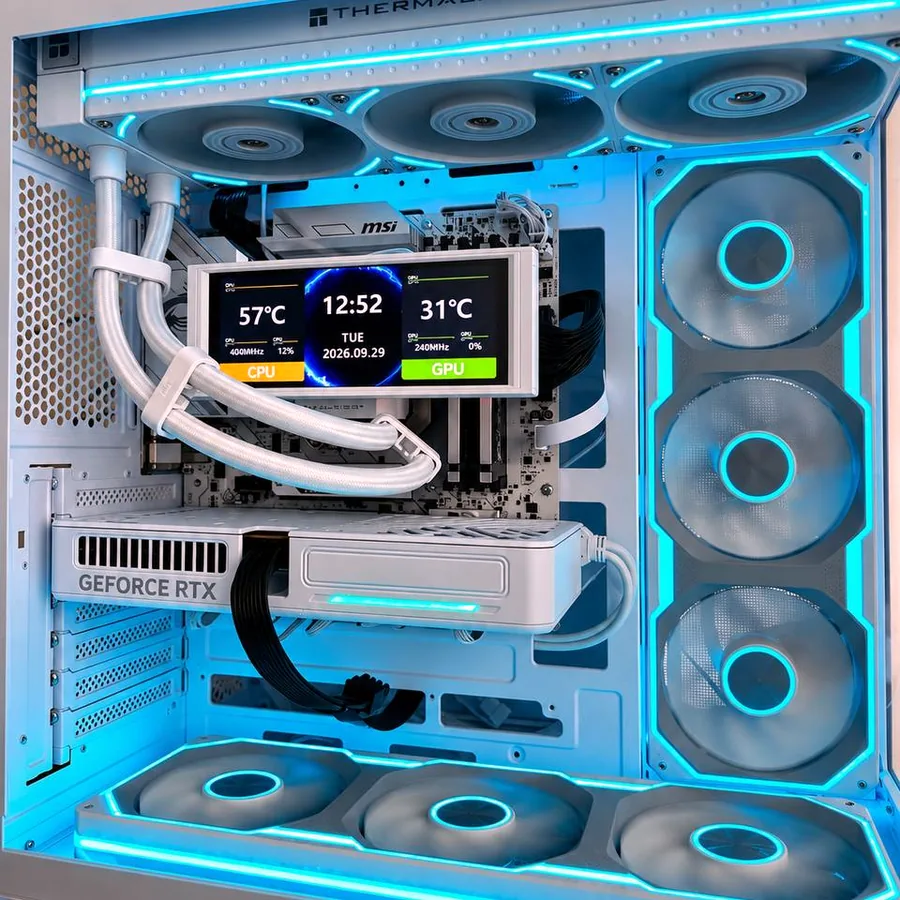 Игровой ПК: Ryzen 5 7500F, RTX 5060, 32GB RAM
