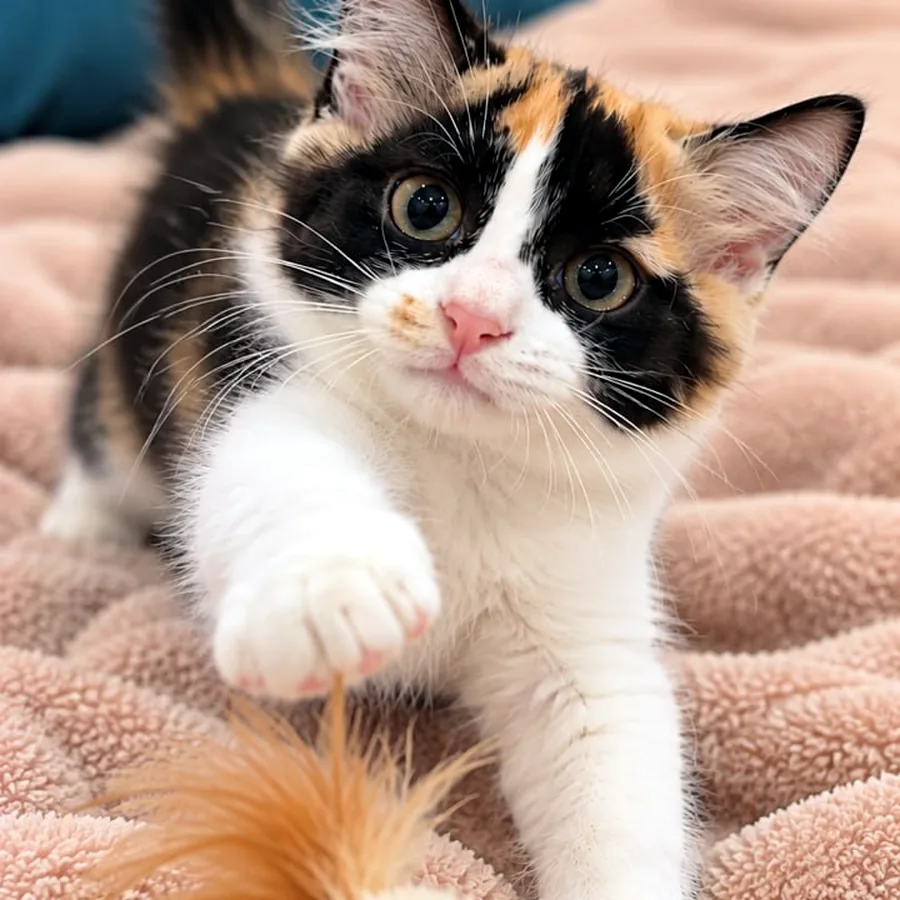 Котёнок девочка, 2,5 месяца